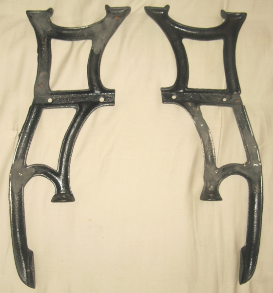 Book Shelf Brackets Inside After Epoxy View